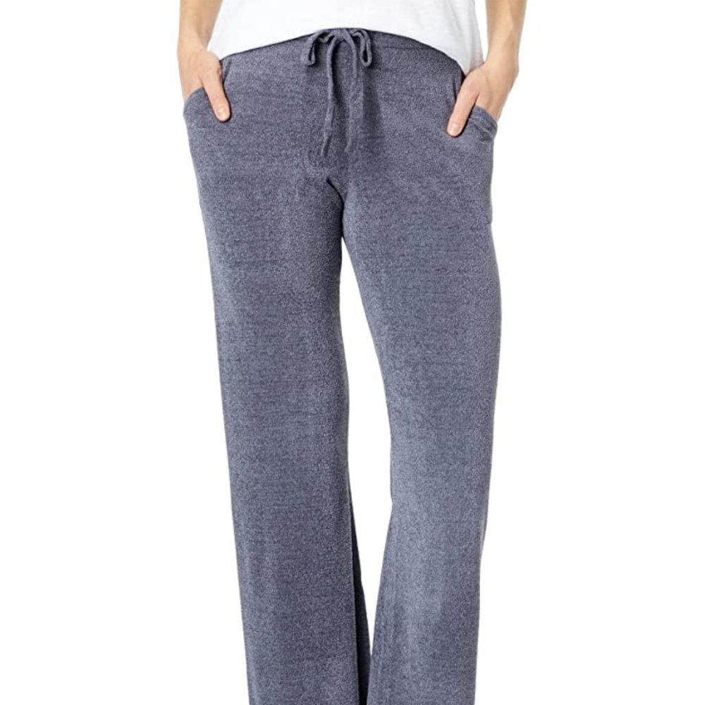 Barefoot Dreams French Terry Lounge Pant, NWT, Denim Color, SIZE LARGE
